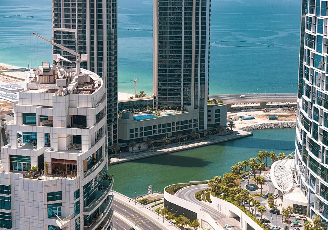 Luxury Beachfront 2Bd Apt, Shams, Jbr Dubaj Kültér fotó